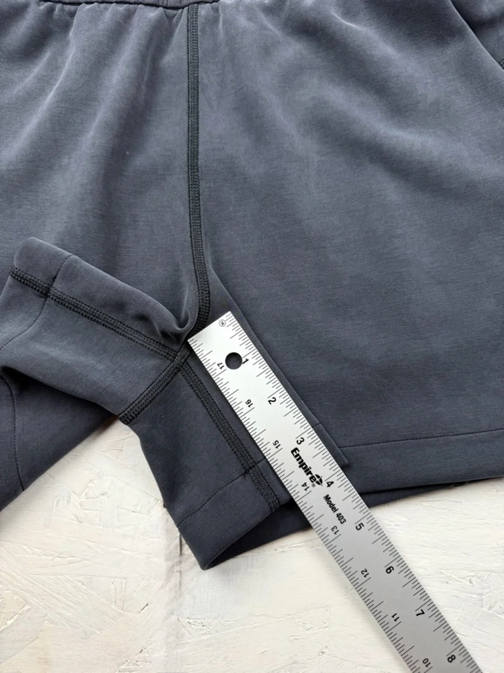 Lululemon Softstreme Lounge Shorts Gray Size 4 High Rise Comfort‎